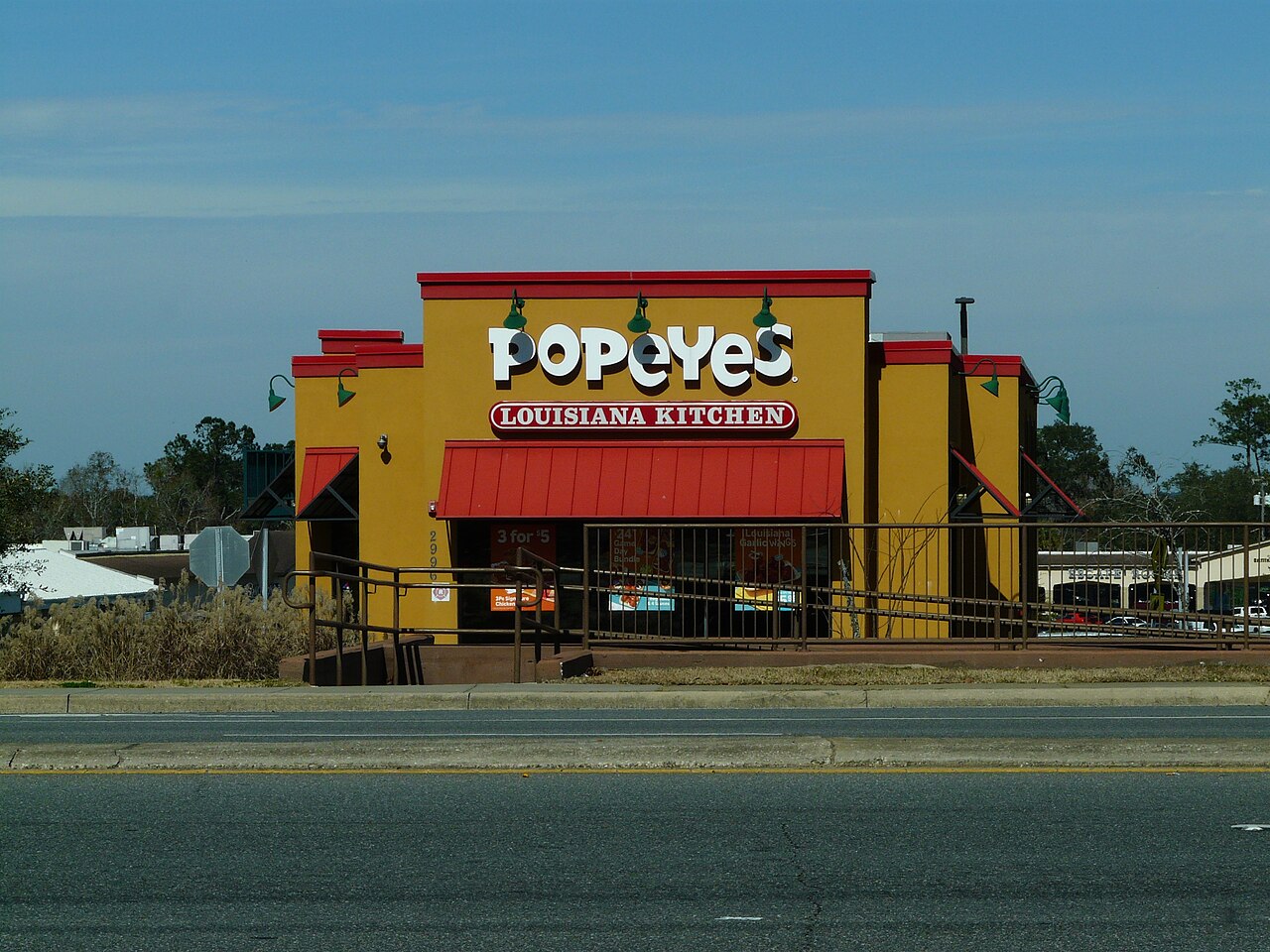 A Popeyes Louisiana Kitchen restaurant